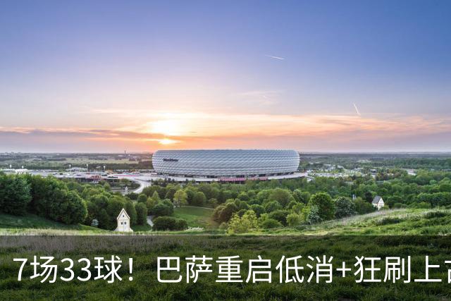 7场33球！巴萨重启低消+狂刷上古纪录 拉菲亚马尔封神